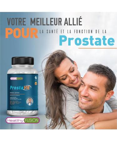 ProstaVie Natural Prostate Complex | Improves Prostate Health & Function | Regulates and Controls Urinary Emergencies | Saw Palm | Reishi | Nettle & Vitamins | 90 Capsules - Buy Online on GoSupps.com