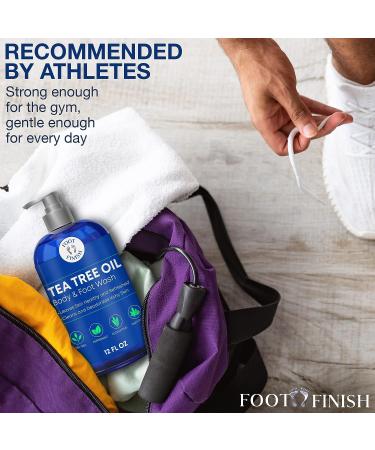 LOVE LORI Tea Tree Body Wash (12oz) - Antibacterial, Antifungal Body Wash for Jock Itch, Athlete's Foot, Acne, Eczema | Shower Gel - Buy Online on GoSupps.com