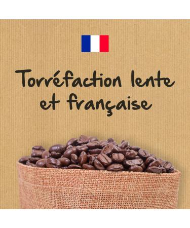  Naturela NATURELA - Organic Coffee Beans - Organic Arabica Coffee - Slow Roast - Made in France - 500g - Buy Online on GoSupps.com