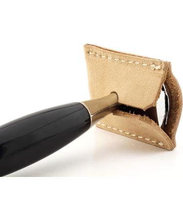 Jag Shaving Men's Double Edge Safety Razor | Perfect Beard & Mustache Grooming | Includes Leather Case - International Shipping Available - Buy Online on GoSupps.com