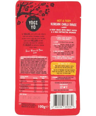 Yogiyo Hot Chilli Stir Fry Sauce (12 x 100 g) - Buy Online on GoSupps.com