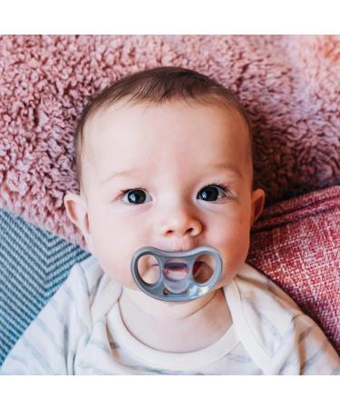 TommeTippee Advanced Pacifier for Sensitive Skin | Symmetrical & Jaw-Friendly | 6-18 Months | 4-Pack Green/Purple - Buy Online on GoSupps.com