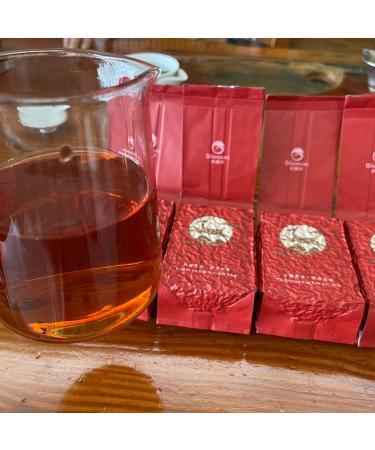 Taiwan Red Oolong Tea Biluoyuan Mature Fruit Taste Red Oolong Tea 150g x 4 - Buy Online on GoSupps.com