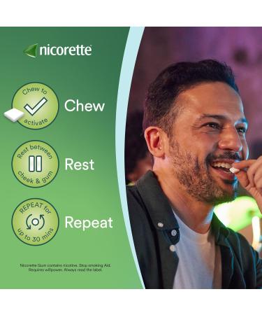 Nicorette Nicotine Gum Quit Smoking and Smoking Cessation Aid Ultra Fresh Mint 2mg 210 pieces 2mg ULTRA FRESH MINT 210 count (Pack of 1) - Buy Online on GoSupps.com