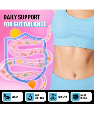 Helix Heal Prebiotic Fiber Gummies for Adults - 5g Fiber per Serving (Chicory Root/Inulin) Digestive Health & Regularity Support Orange & Mixed Berry Flavor 3 Gummies/Serving 60CT - Buy Online on GoSupps.com