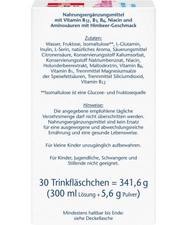 Doppelherz B12 Vita-Energie - High-Dose Vegan Vitamin B12 (350 g) - 30 Ampoules for Energy & Health - Buy Online on GoSupps.com