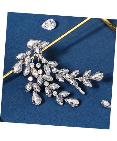 LALAFINA Rhinestone Hair Clip Hair Spring Clips Girls Hair Clips Hair Styling Accessories Crystal Hairpin Wedding Hair Pins Women Hair Accessories Ball Head Zinc Alloy Miss Dress - Buy Online on GoSupps.com