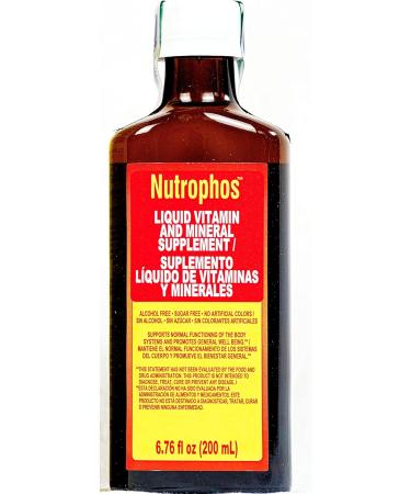 Nutrophos Liquid Dietary Supplement 200ml By GPC - Buy Online on GoSupps.com