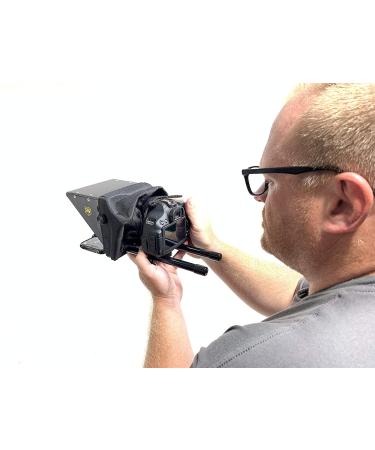 Glide Gear 3 in 1 TMP 75 Zoom Teleprompter | DSLR Video Prompter Mount for Laptop & Smartphone | Cell Phone Prompter Stand - Buy Online on GoSupps.com