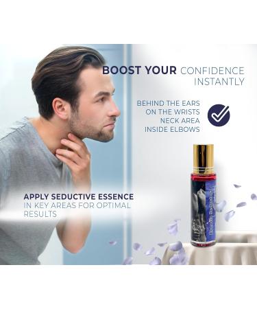Seductive Essence Pheromone Roll-On for Men Confidence-Boosting Fragrance Subtle Attraction Pheromones Perfume Compact 15ml - Buy Online on GoSupps.com