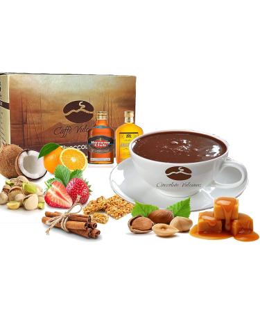  Caff Vulcanus Caff Vulcanus - Hot Chocolate in 12 Flavours - 30g Sachets Contains No Gluten Non GMO and No Hydrogenated Fat (24 sachets) - Buy Online on GoSupps.com