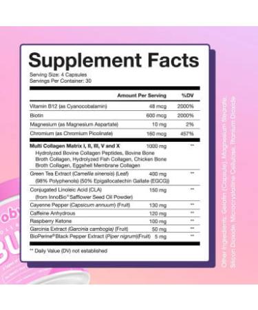 Obvi Collagenic Thermogenic Fat Burner | 30 Servings | Boost Metabolism & Skin Health - Buy Online on GoSupps.com