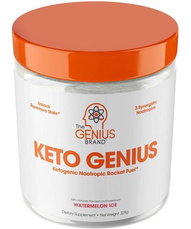Keto Genius Ketogenic Energy & Focus Supplement - 15 Servings