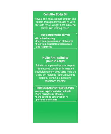 Weleda Cellulite Body Oil 3.4 Fl Oz - Natural Skin Care for Smooth Skin - Buy Online on GoSupps.com