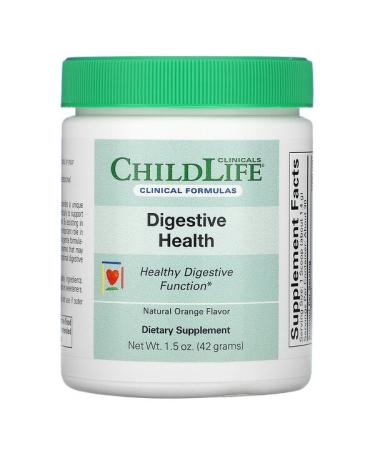Childlife Clinicals Digestive Health Powder Natural Orange 1.5 oz (42 g)