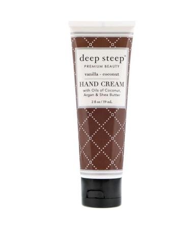 Deep Steep Hand Cream Vanilla - Coconut 2 fl oz (59 ml)
