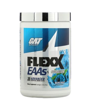 GAT Flexx EAAs + Hydration Blue Razz 12.69 oz (360 g)