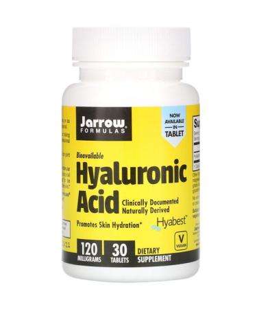 Jarrow Formulas Hyaluronic Acid 120 mg 30 Tablets