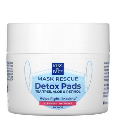 Kiss My Face Mask Rescue Detox Pads 60 Pads