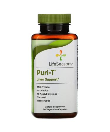 LifeSeasons Puri-T 60 Vegetarian Capsules