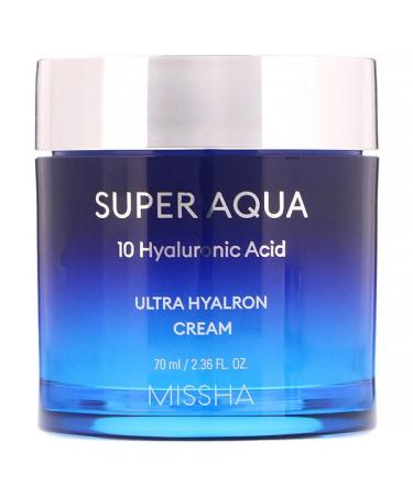 Missha Super Aqua Ultra Hyalron Cream 2.36 fl oz (70 ml)