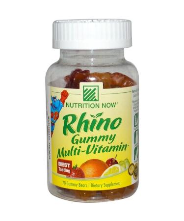 Nutrition Now Rhino Gummy Multi-Vitamin 70 Gummy Bears