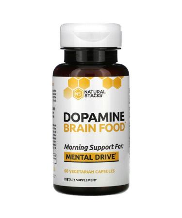 Natural Stacks Dopamine Brain Food 60 Vegetarian Capsules
