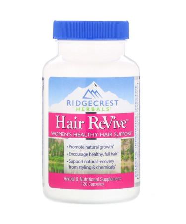 RidgeCrest Herbals Hair ReVive 120 Capsules