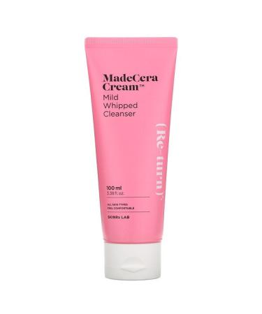 SkinRx Lab MadeCera Cream Mild Whipped Cleanser 3.38 fl oz (100 ml)
