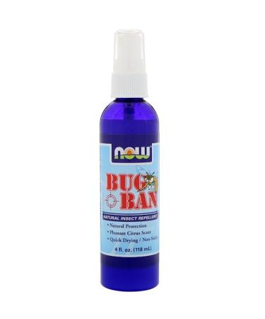 Now Foods Bug Ban Natural Insect Repellent 4 fl oz (118 ml)