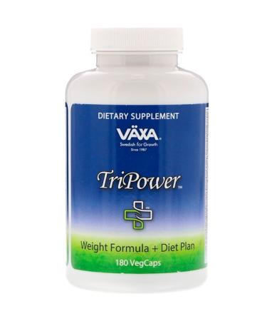 Vaxa International TriPower Weight Formula + Diet Plan 180 VegCaps