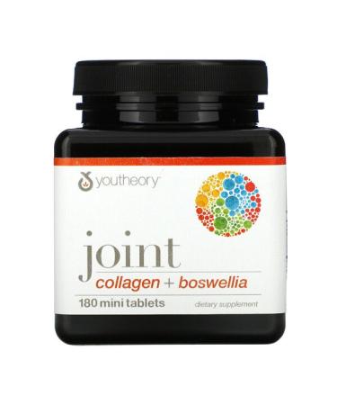 Youtheory Joint Collagen + Boswellia 180 Mini Tablets