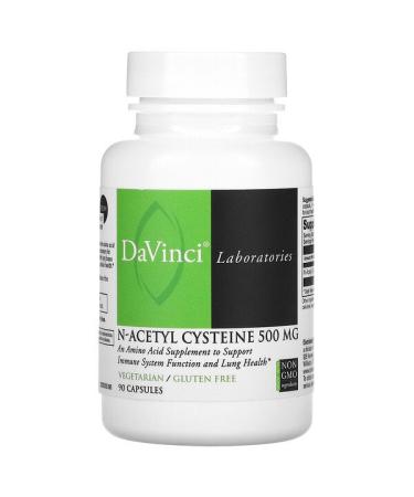 DaVinci Laboratories of Vermont N-Acetyl Cysteine 500 mg 90 Capsules