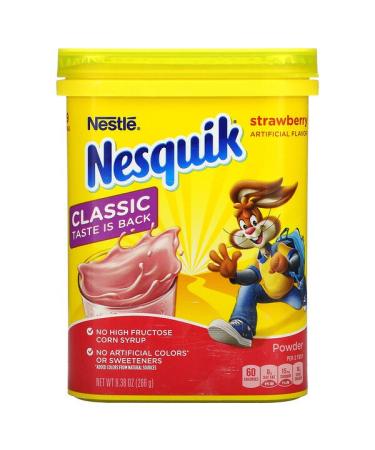 Nesquik Nestle Powder Strawberry 9.38 oz (266 g)