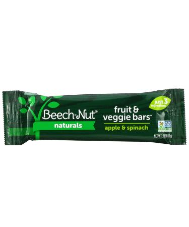 Beech-Nut Naturals Stage 4 Fruit & Veggie Bars - Apple & Spinach (5-Pack, 0.78 oz Each) - Buy Online on GoSupps.com