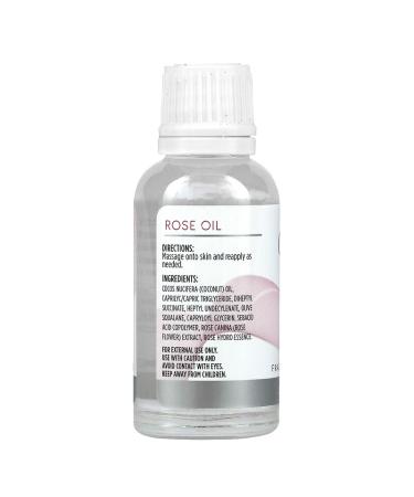 Cococare Rose Oil 1 fl oz - Pure Essential Oil for Skincare & Hair Care - Buy Online on GoSupps.com
