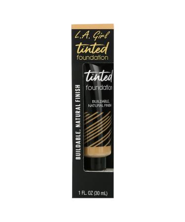 L.A. Girl Tinted Foundation - Warm Sand (1 fl oz) | Lightweight, Flawless Coverage - Buy Online on GoSupps.com
