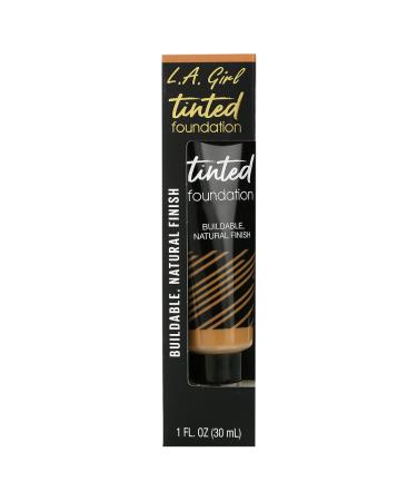 L.A. Girl Tinted Foundation Caramel | Lightweight Coverage, 1 fl oz (30 ml) - Buy Online on GoSupps.com