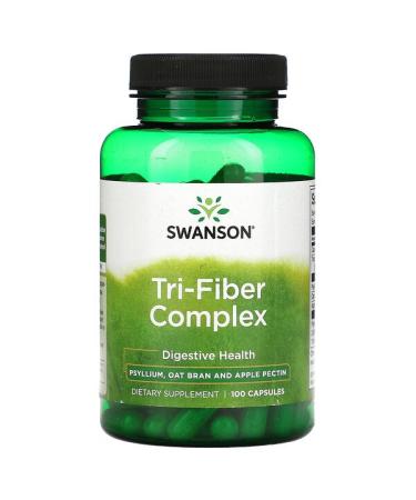 Swanson Tri-Fiber Complex 100 Capsules