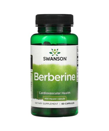 Swanson Berberine 400 mg 60 Capsules