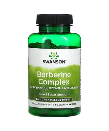 Swanson Berberine Complex 90 Veggie Capsules