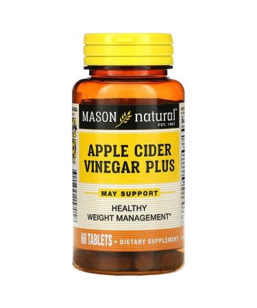 Mason Natural Apple Cider Vinegar Plus 60 Tablets