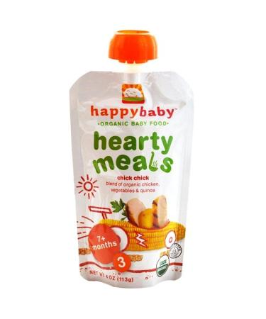 Happy Family Organics Organic Baby Food Hearty Meals Chick Chick Stage 3 4 oz (113 g)