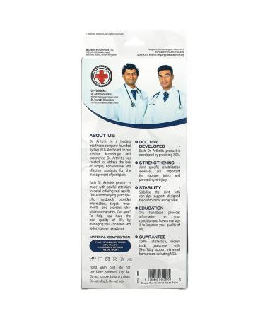 Doctor Arthritis Carpal Tunnel Night Wrist Brace - Right Black | Adjustable Comfort & Support - Buy Online on GoSupps.com