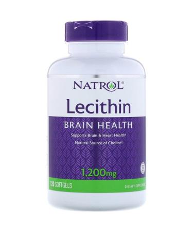 Natrol Lecithin 1200 mg 120 Softgels