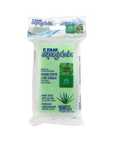 T. Taio Aloe Vera Soap-Sponge 4.2 oz (120 g)