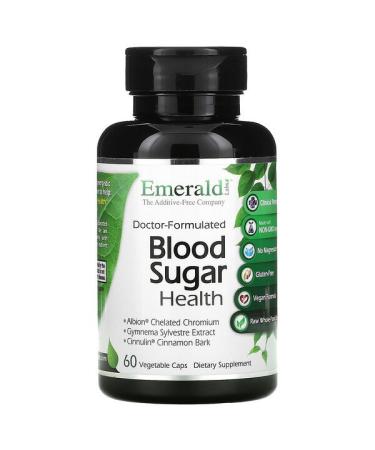 Emerald Laboratories Blood Sugar Health 60 Vegetable Caps