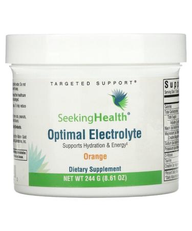 Seeking Health Optimal Electrolyte Orange 8.61 oz (244 g)