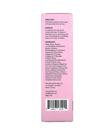 Rael Soothing Feminine Mist 1.7 fl oz - Refresh & Soothe Intimate Skin - Buy Online on GoSupps.com