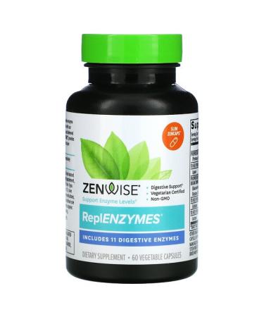 Zenwise Health ReplENZYMES 60 Vegetarian Capsules